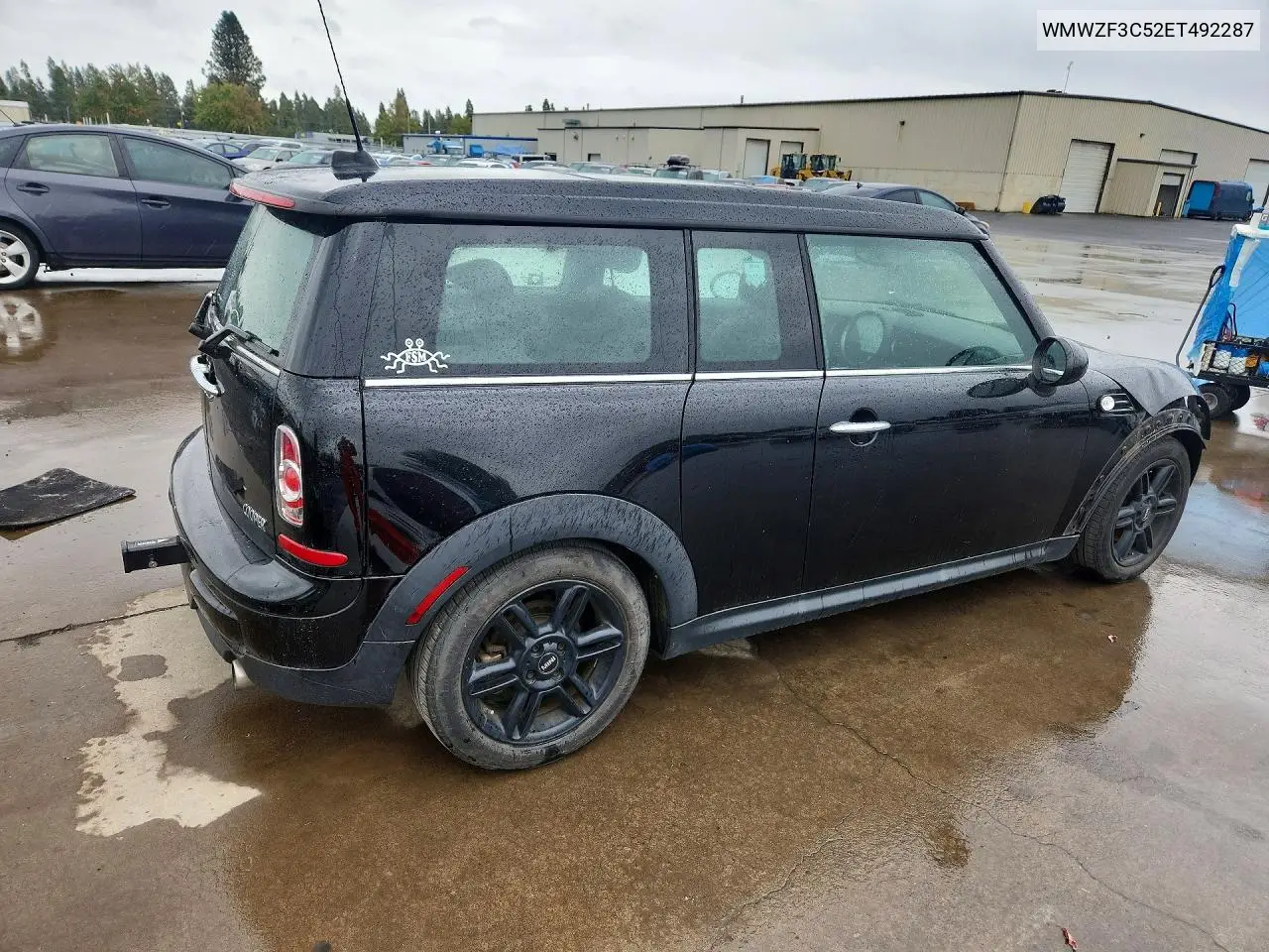 2014 MINI COOPER VIN WMWZF3C52ET492287 — фото 3
