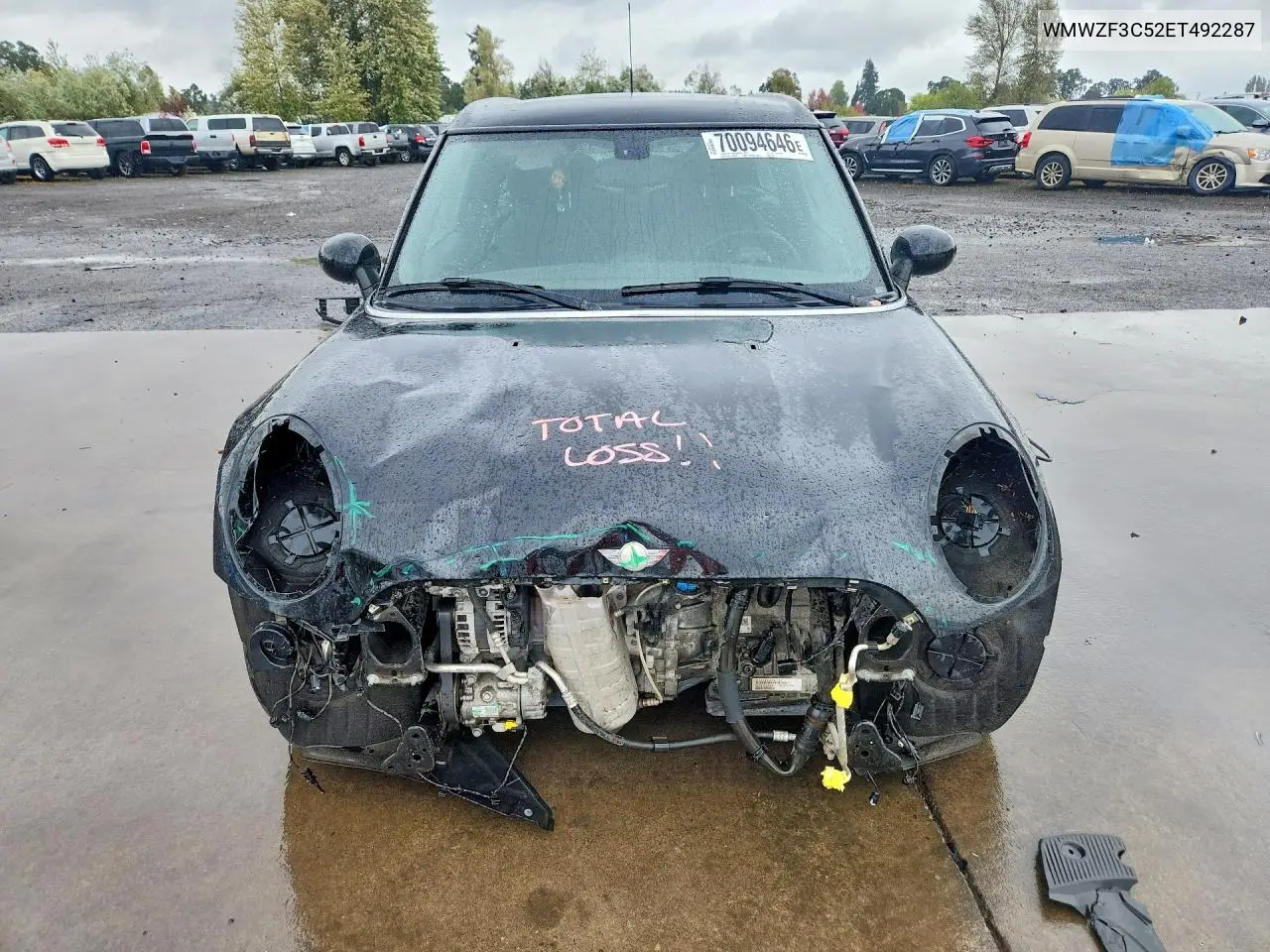 2014 MINI COOPER VIN WMWZF3C52ET492287 — фото 5