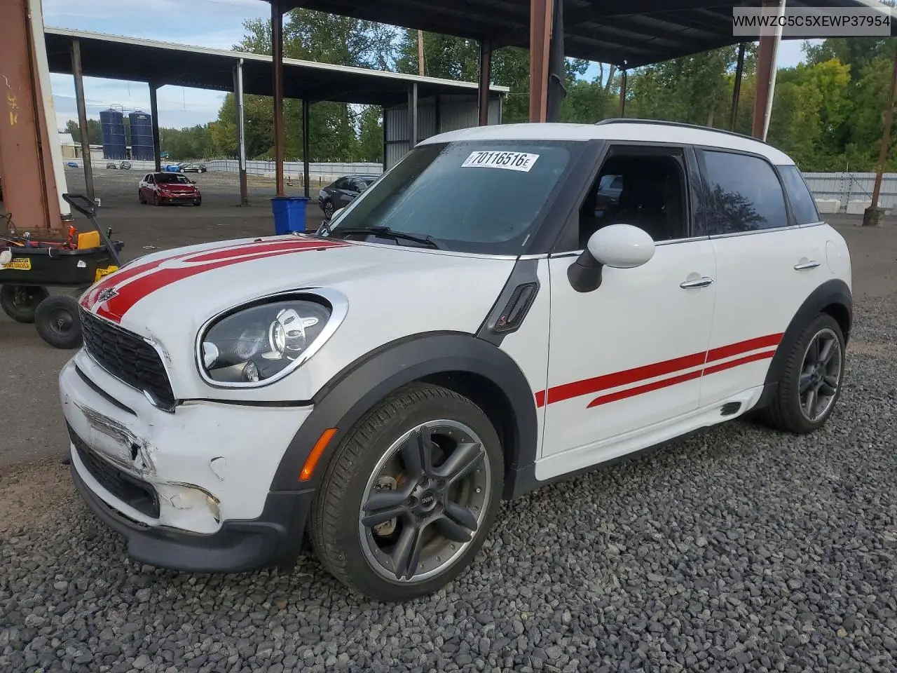 MINI COOPER 2014, VIN WMWZC5C5XEWP37954