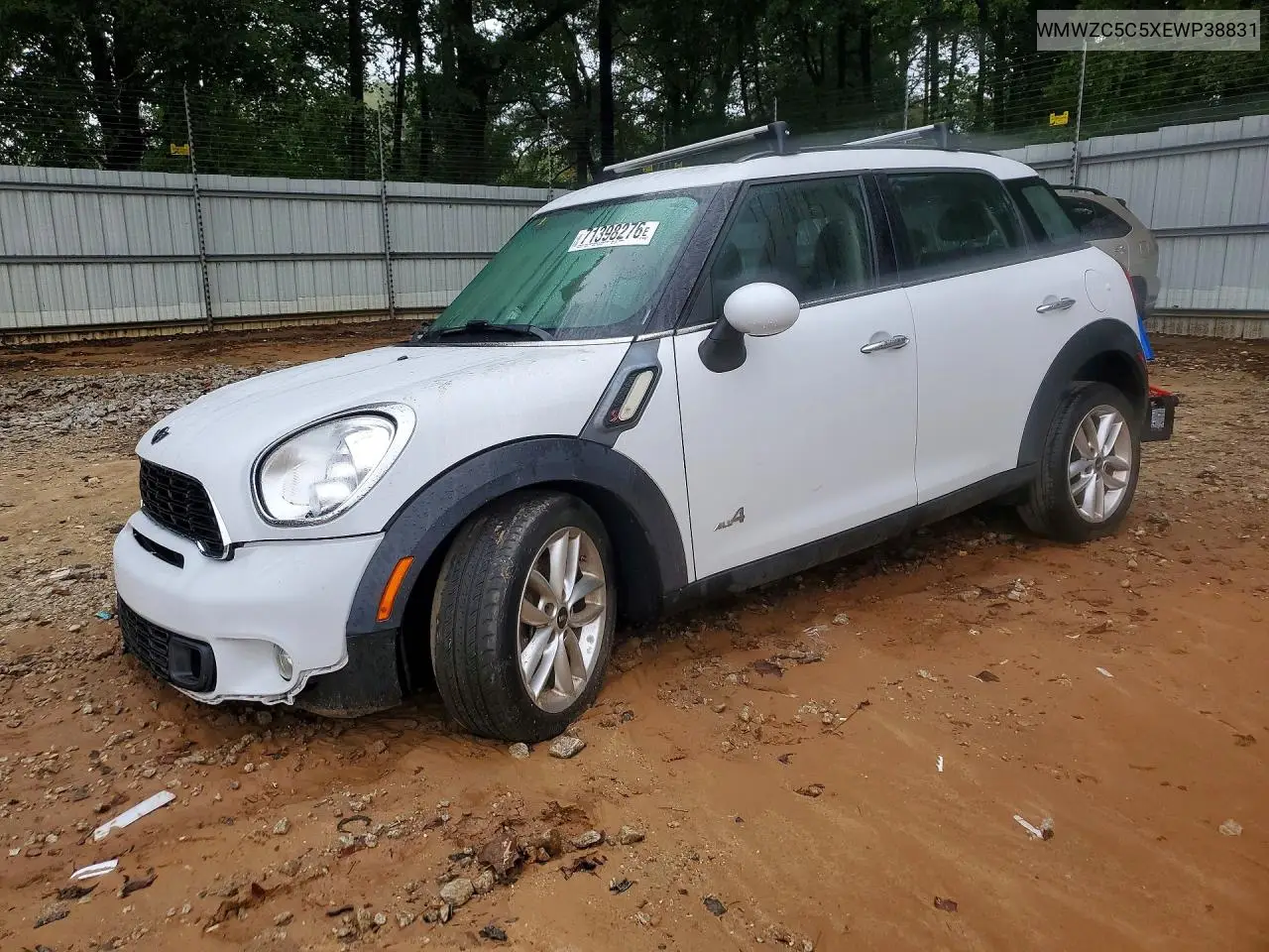 MINI COOPER 2014, VIN WMWZC5C5XEWP38831