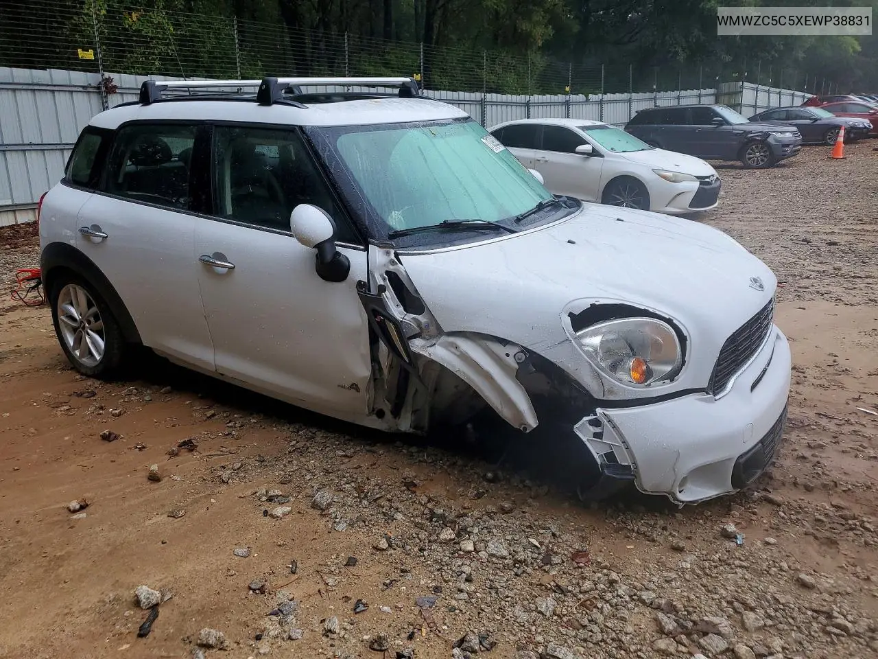 2014 MINI COOPER VIN WMWZC5C5XEWP38831 — фото 4
