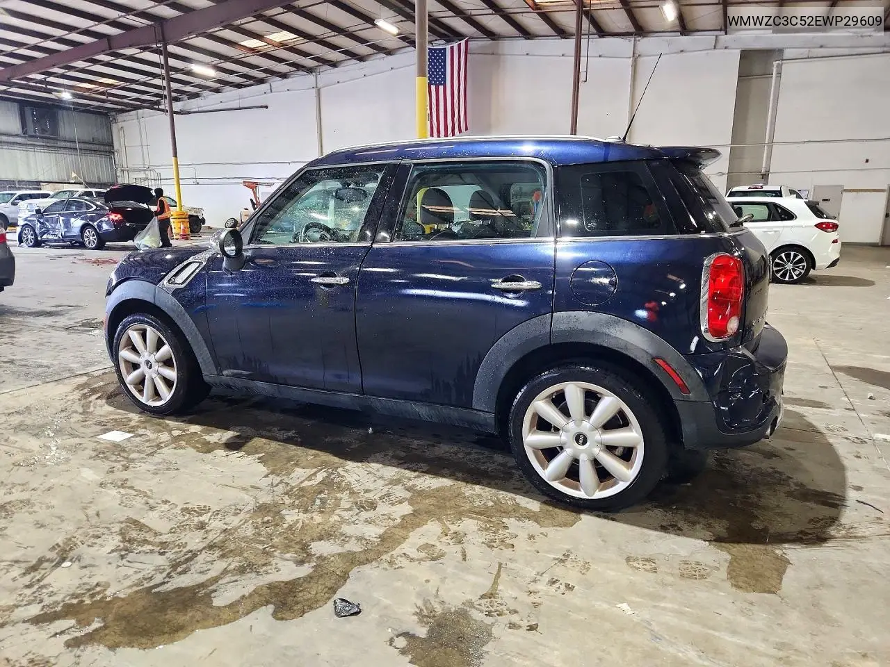 2014 MINI COOPER VIN WMWZC3C52EWP29609 — фото 2