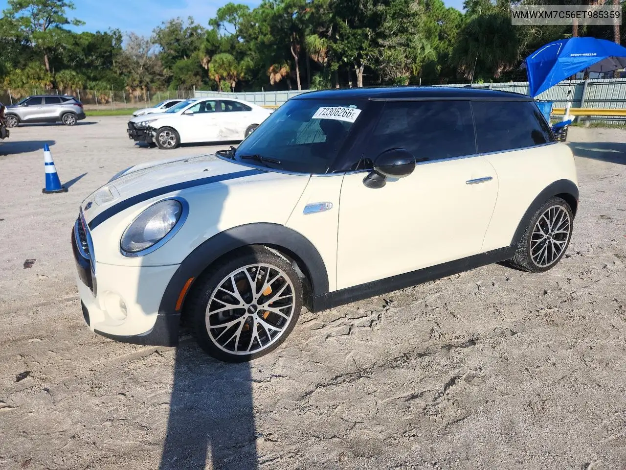 MINI COOPER 2014, VIN WMWXM7C56ET985359