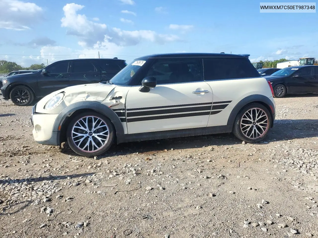 MINI COOPER 2014, VIN WMWXM7C50ET987348