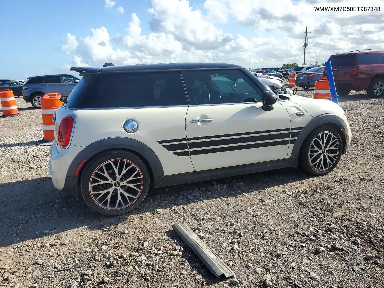 2014 MINI COOPER VIN WMWXM7C50ET987348 — фото 3