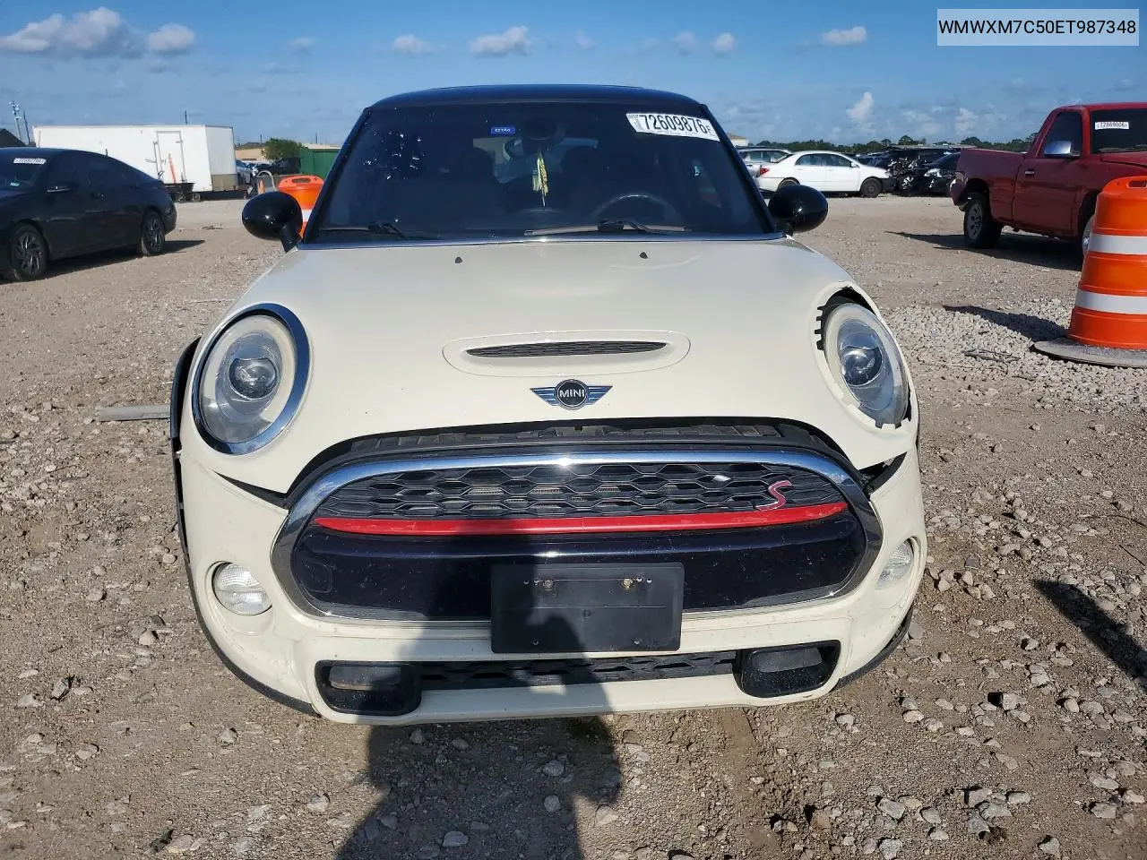 2014 MINI COOPER VIN WMWXM7C50ET987348 — фото 5
