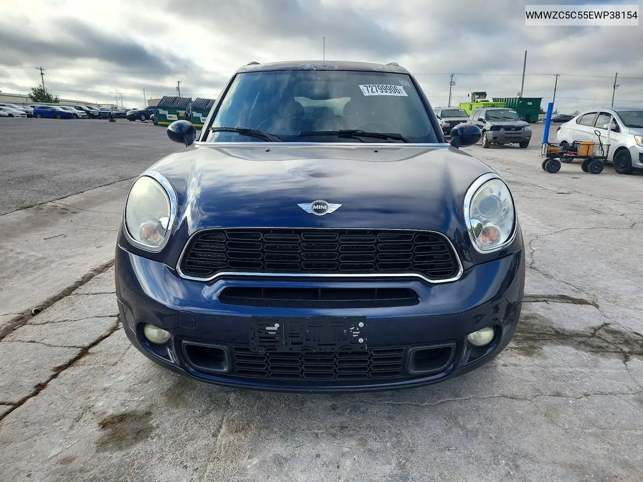 2014 MINI COOPER VIN WMWZC5C55EWP38154 — фото 5