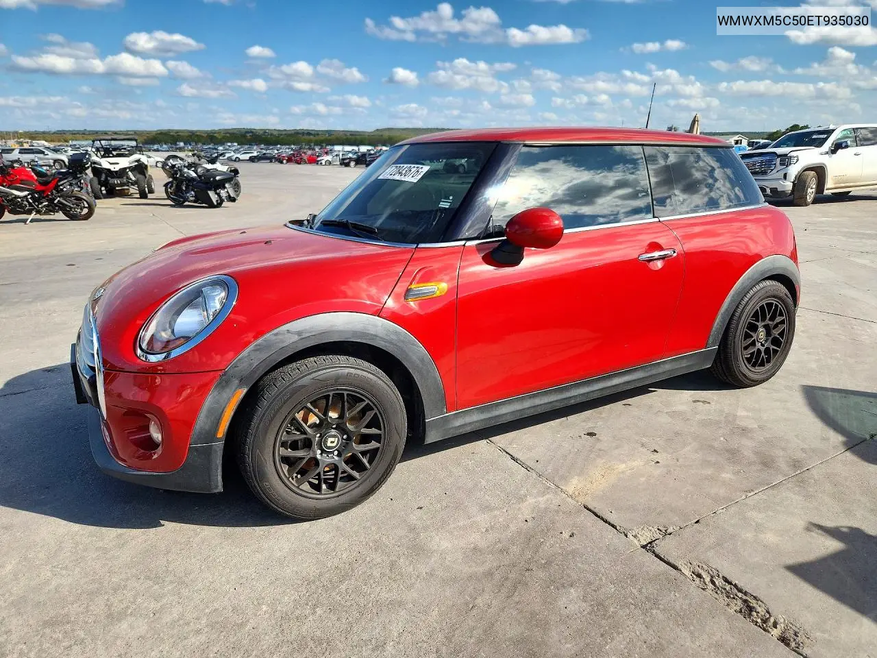 MINI COOPER 2014, VIN WMWXM5C50ET935030