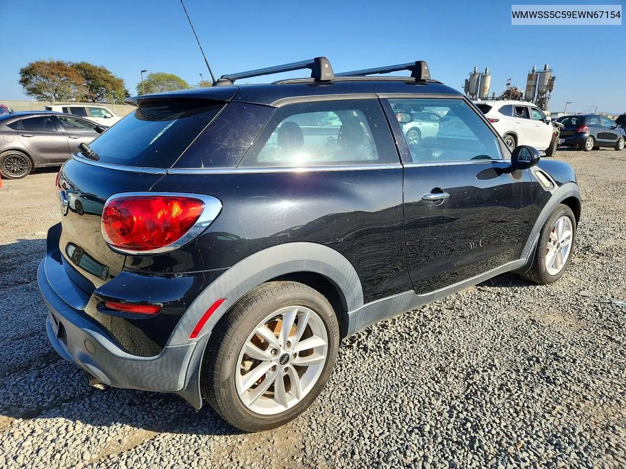2014 MINI COOPER VIN WMWSS5C59EWN67154 — фото 3