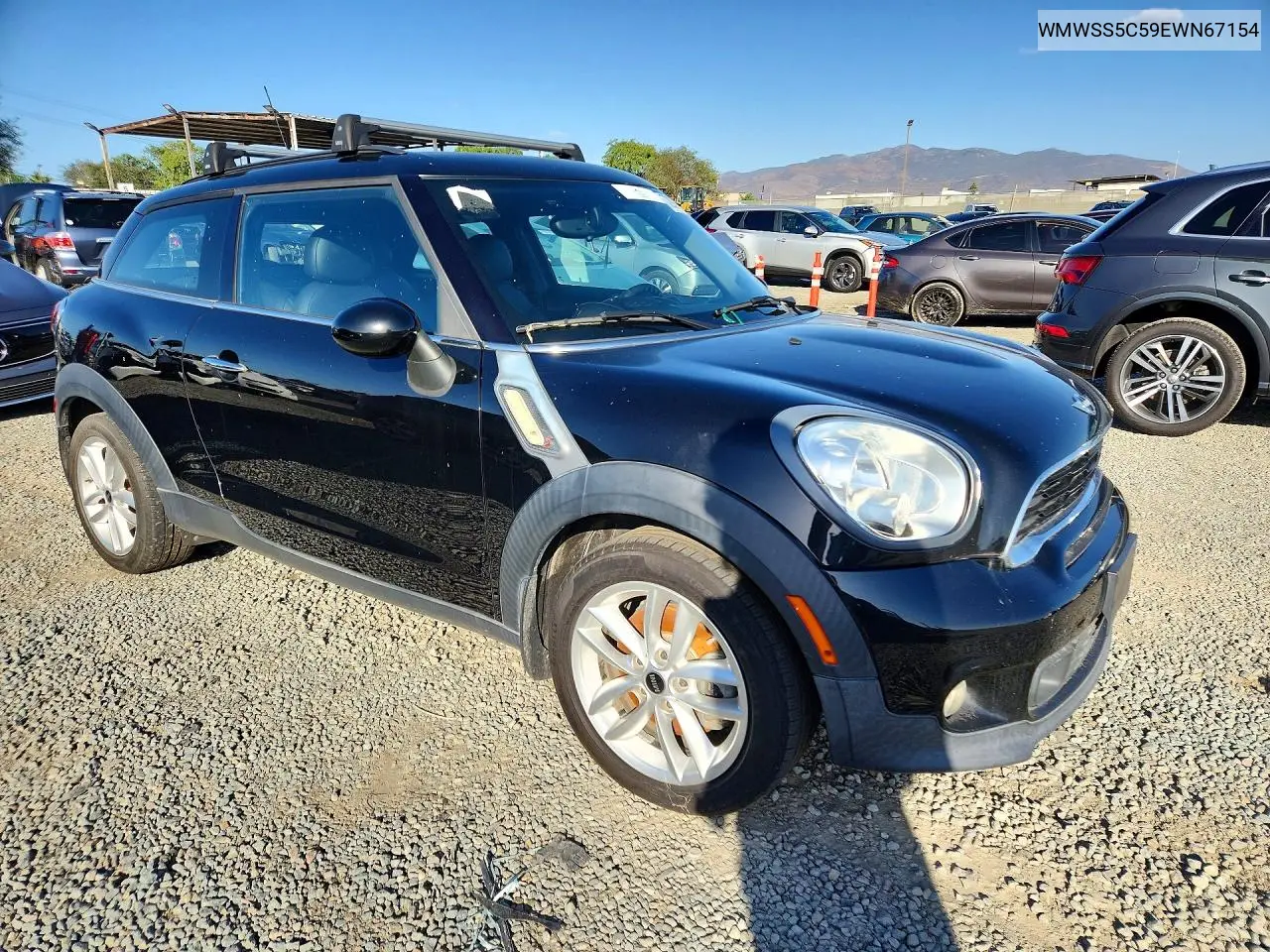 2014 MINI COOPER VIN WMWSS5C59EWN67154 — фото 4