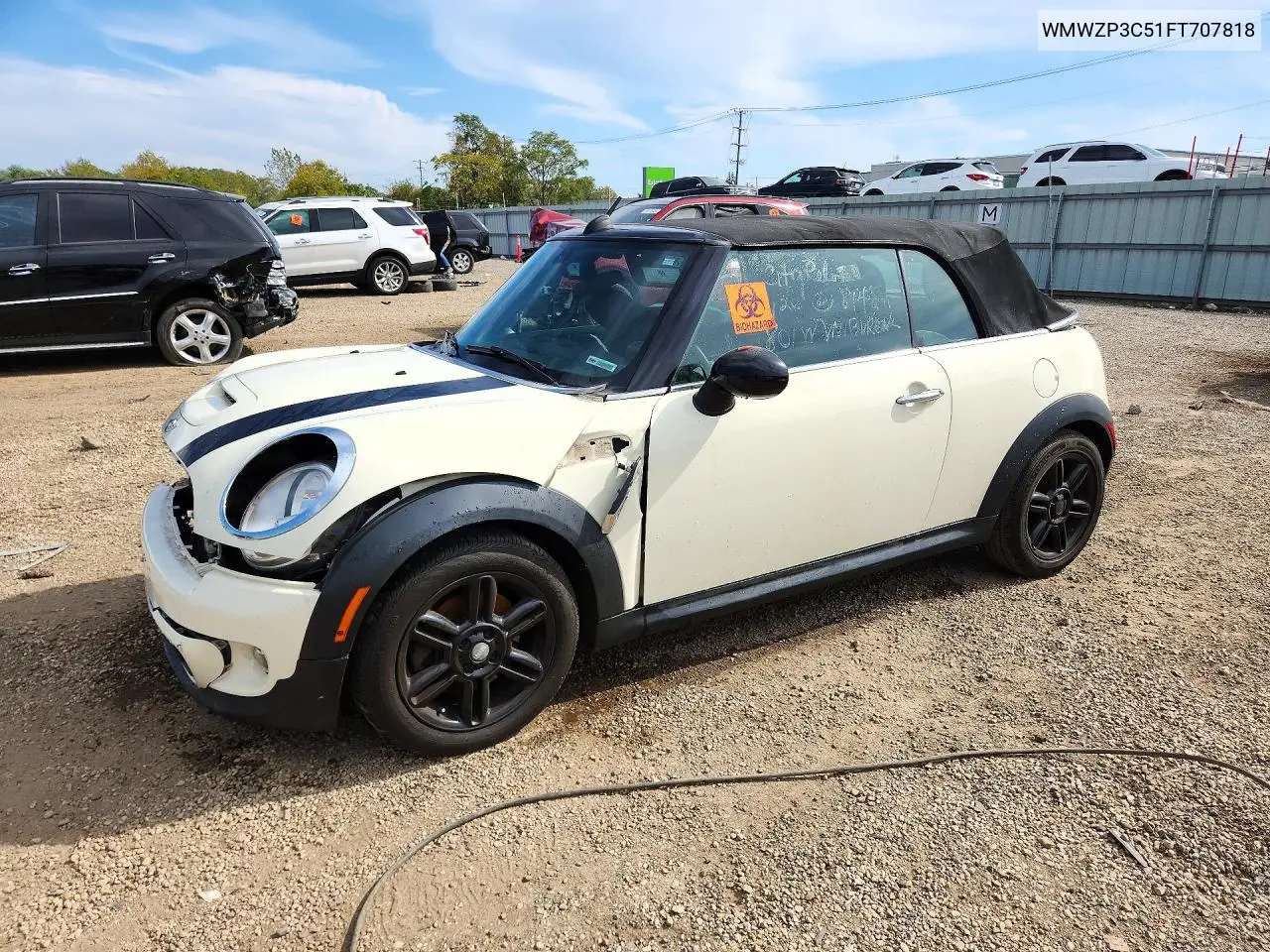 MINI COOPER 2015, VIN WMWZP3C51FT707818