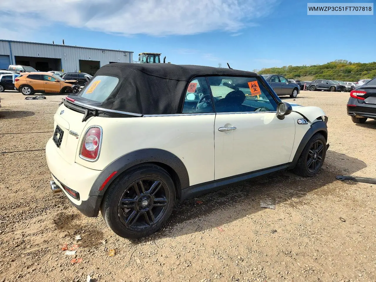 2015 MINI COOPER VIN WMWZP3C51FT707818 — фото 3