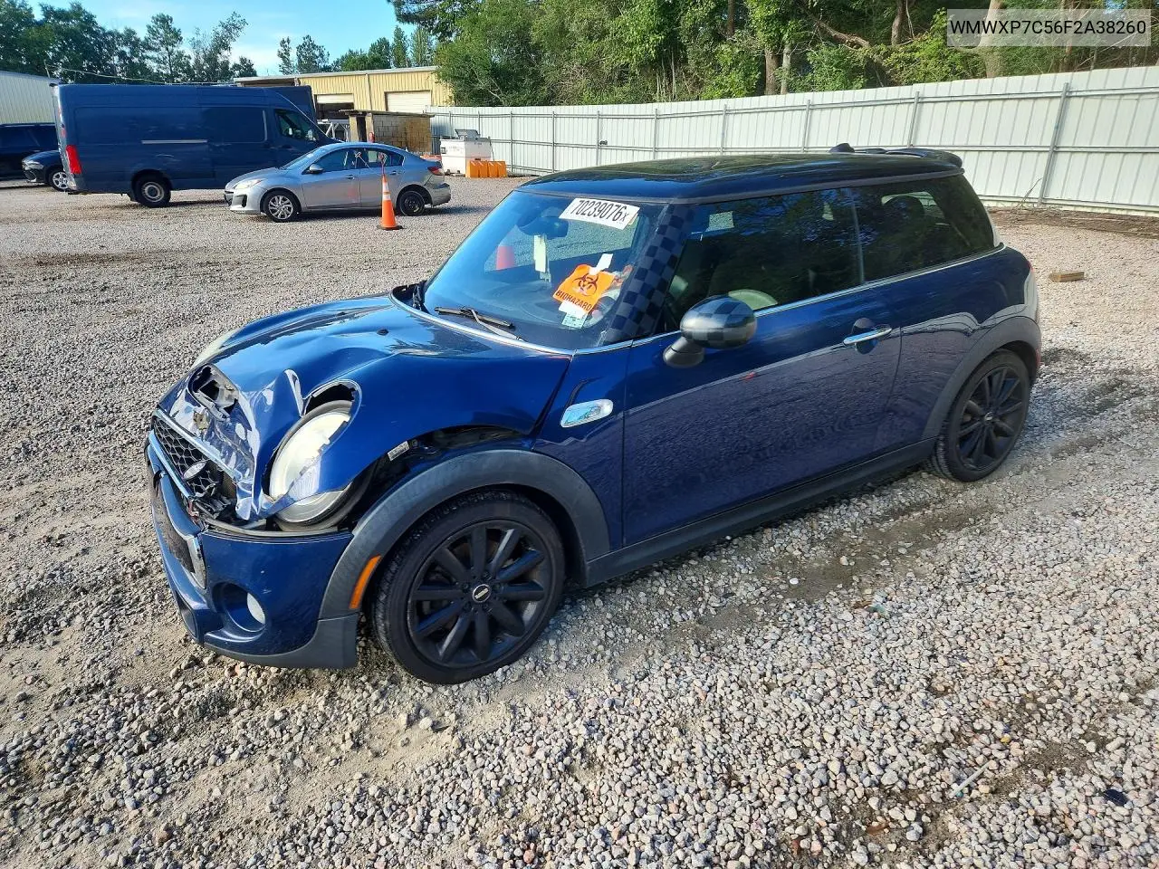 MINI COOPER 2015, VIN WMWXP7C56F2A38260
