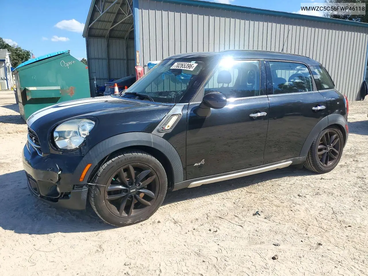 MINI COOPER 2015, VIN WMWZC5C56FWP46118