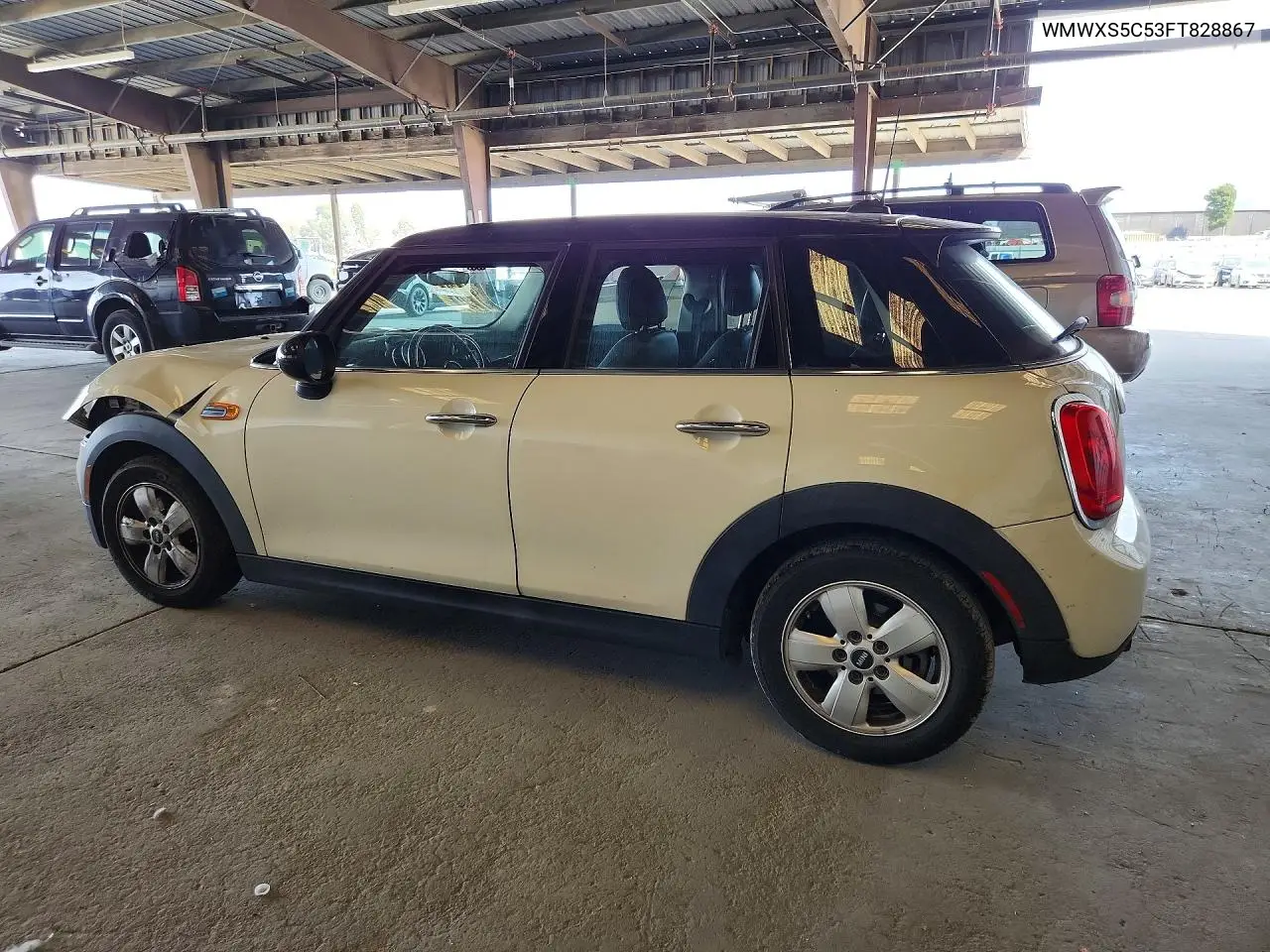 2015 MINI COOPER VIN WMWXS5C53FT828867 — фото 2