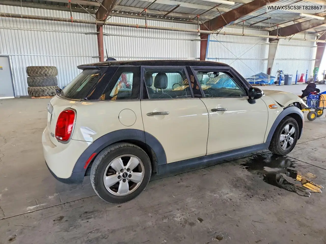2015 MINI COOPER VIN WMWXS5C53FT828867 — фото 3