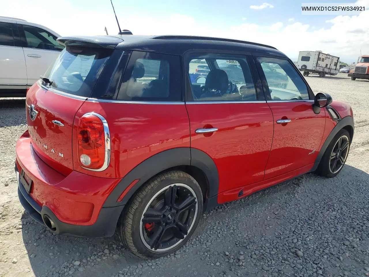 2015 MINI COOPER VIN WMWXD1C52FWS34921 — фото 3
