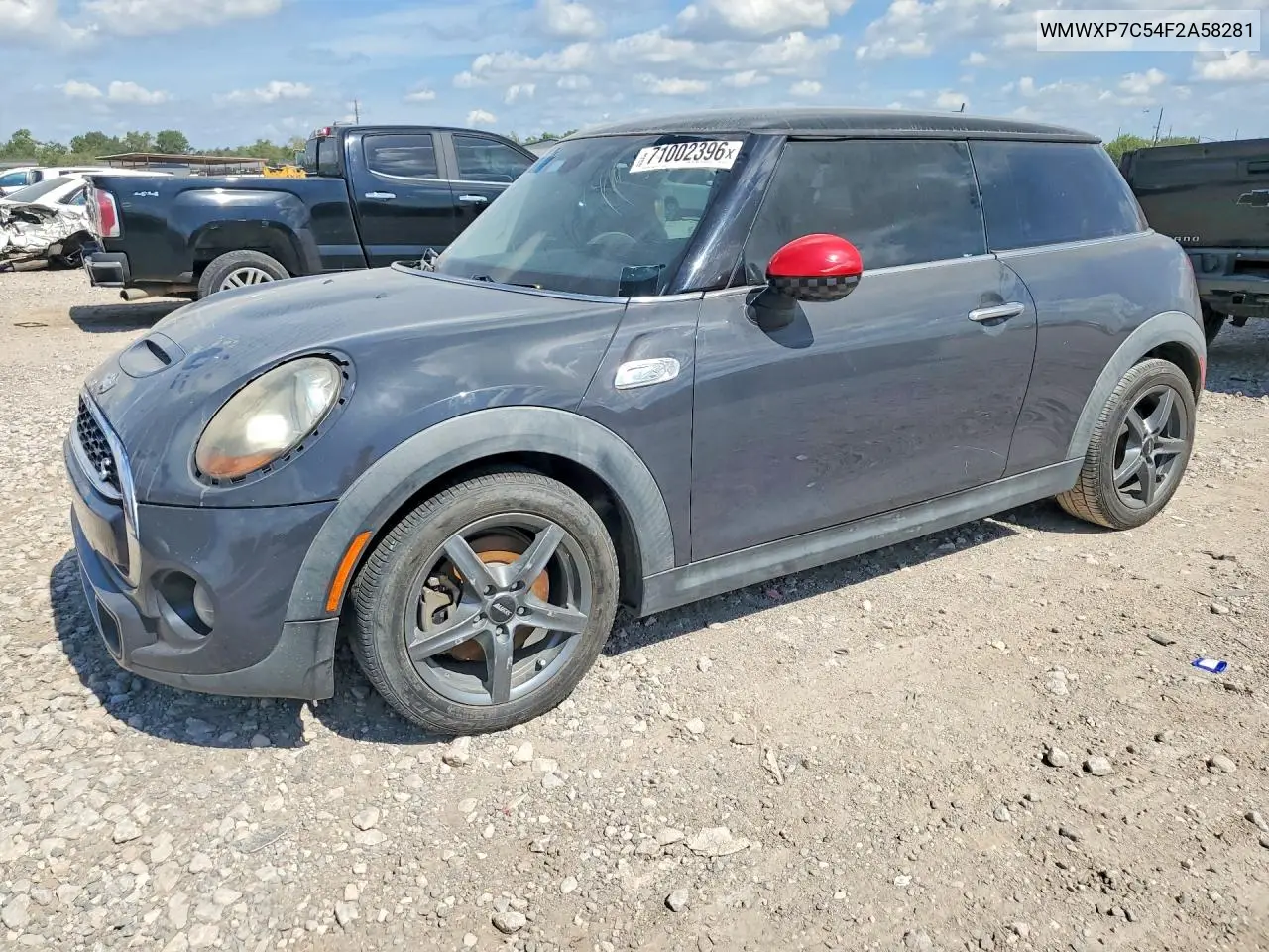 MINI COOPER 2015, VIN WMWXP7C54F2A58281