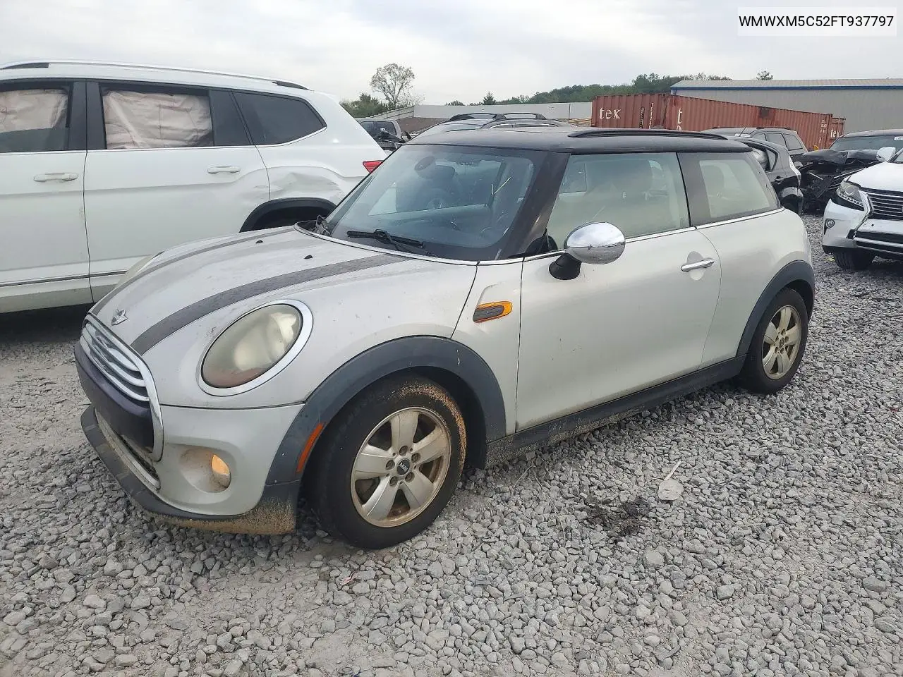 MINI COOPER 2015, VIN WMWXM5C52FT937797