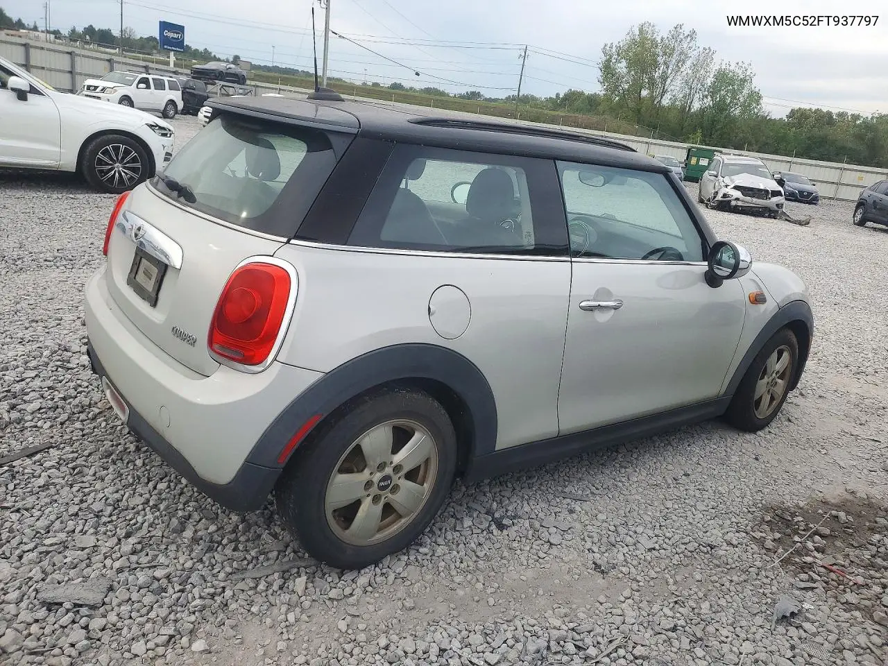 2015 MINI COOPER VIN WMWXM5C52FT937797 — фото 3