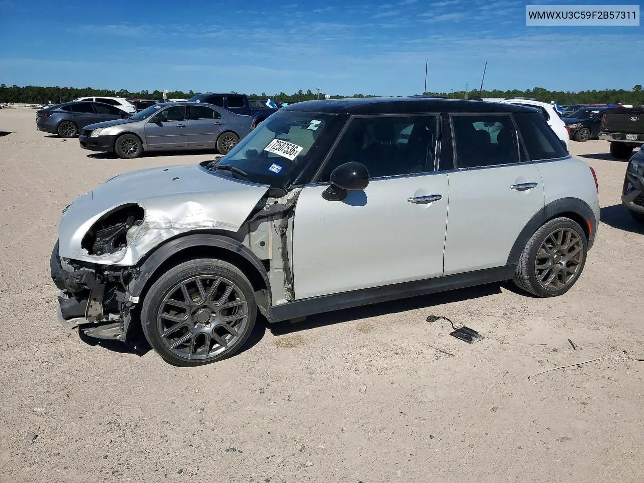 MINI COOPER 2015, VIN WMWXU3C59F2B57311