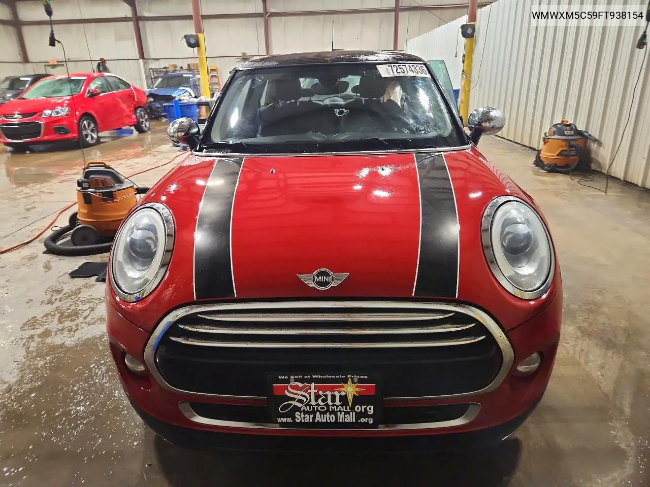 2015 MINI COOPER VIN WMWXM5C59FT938154 — фото 5