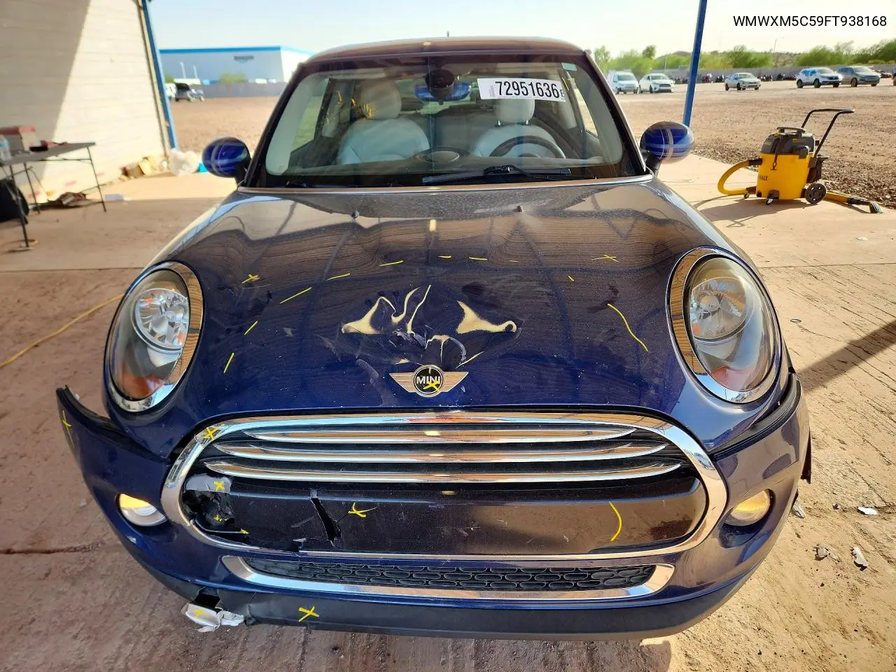 2015 MINI COOPER VIN WMWXM5C59FT938168 — фото 5