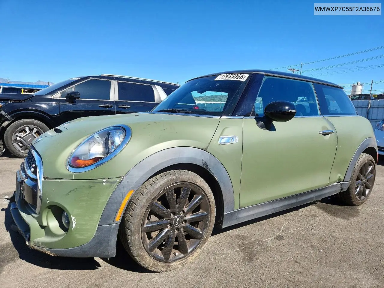 MINI COOPER 2015, VIN WMWXP7C55F2A36676