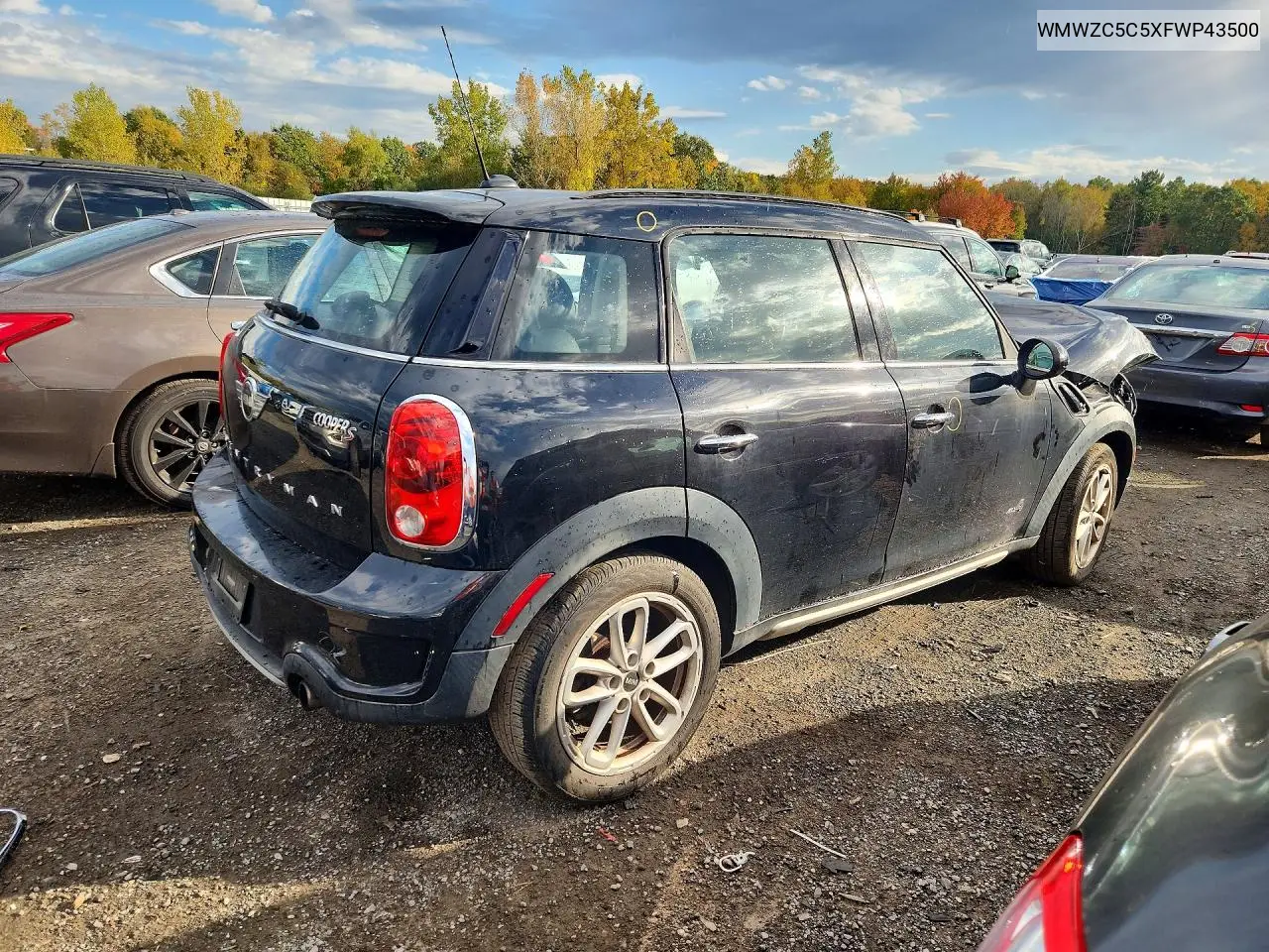 2015 MINI COOPER VIN WMWZC5C5XFWP43500 — фото 3