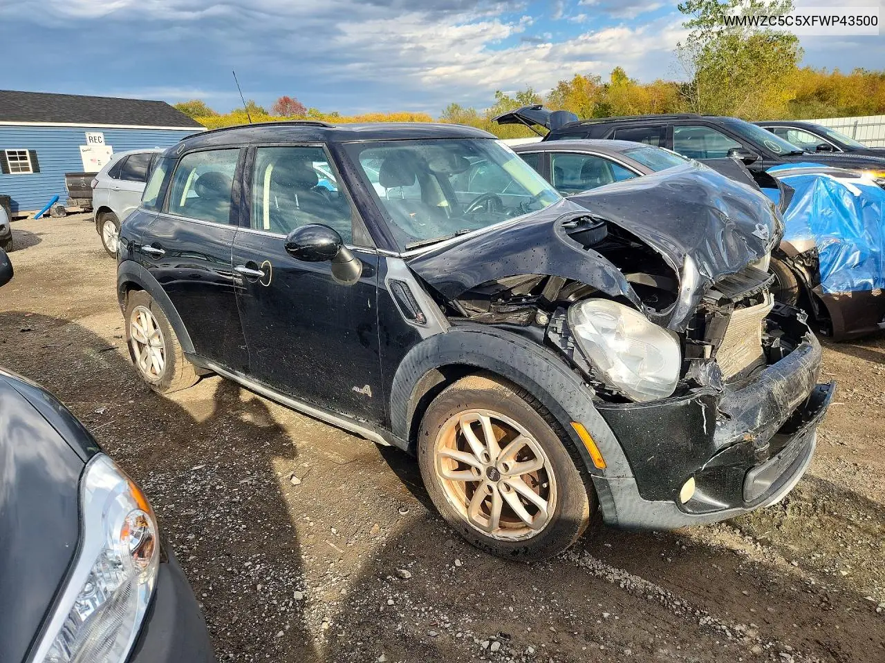 2015 MINI COOPER VIN WMWZC5C5XFWP43500 — фото 4