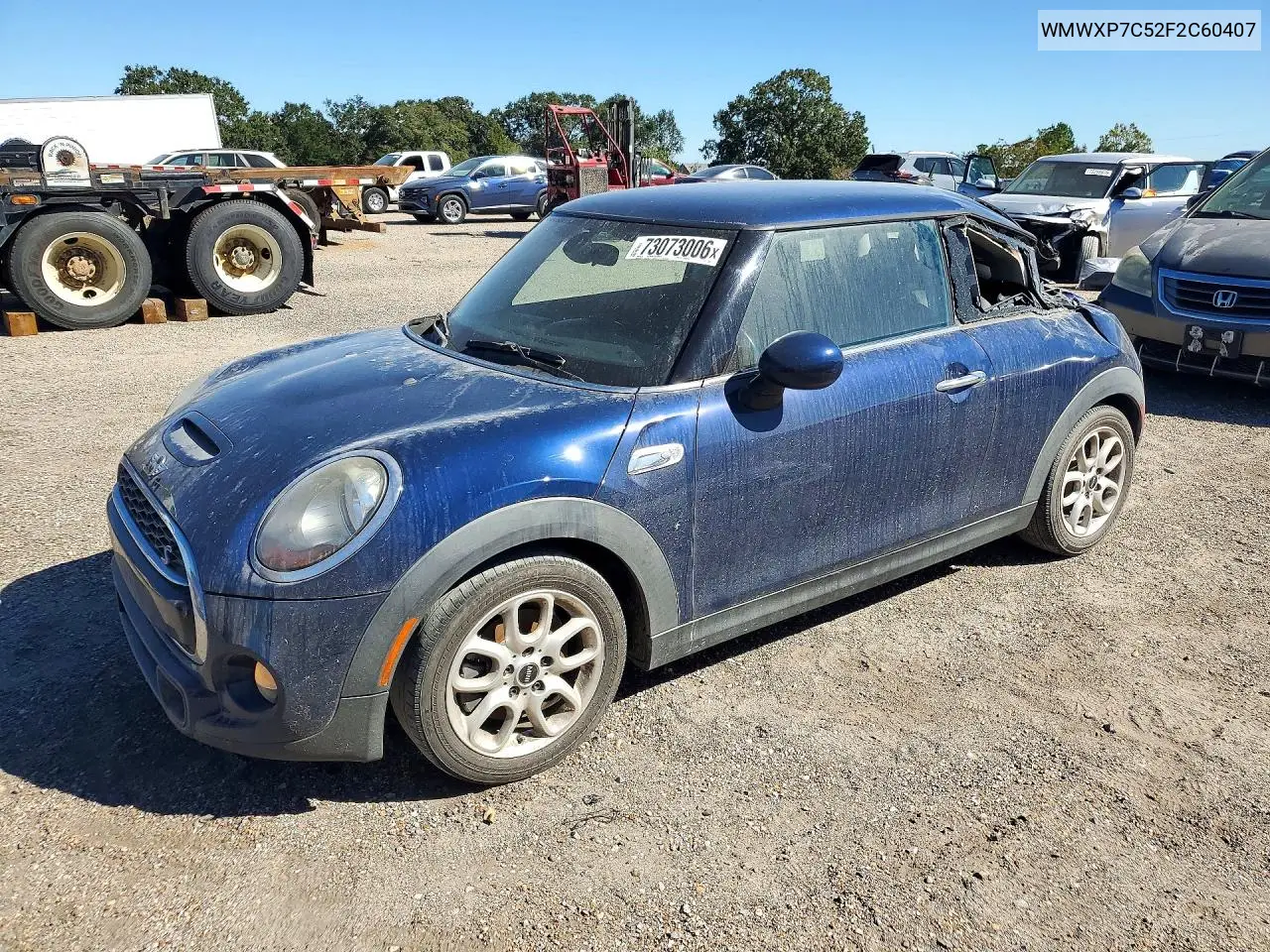MINI COOPER 2015, VIN WMWXP7C52F2C60407