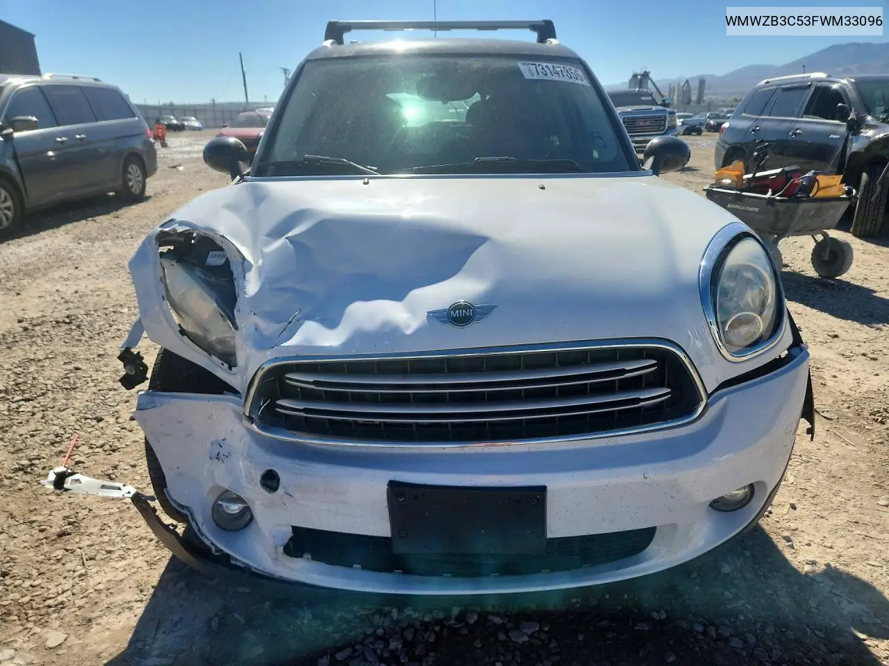 2015 MINI COOPER VIN WMWZB3C53FWM33096 — фото 5