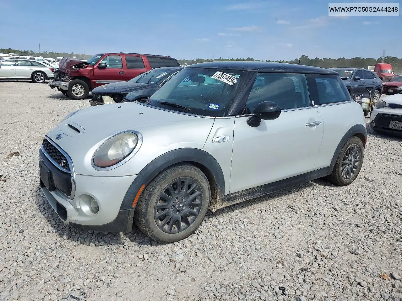 MINI COOPER 2016, VIN WMWXP7C50G2A44248