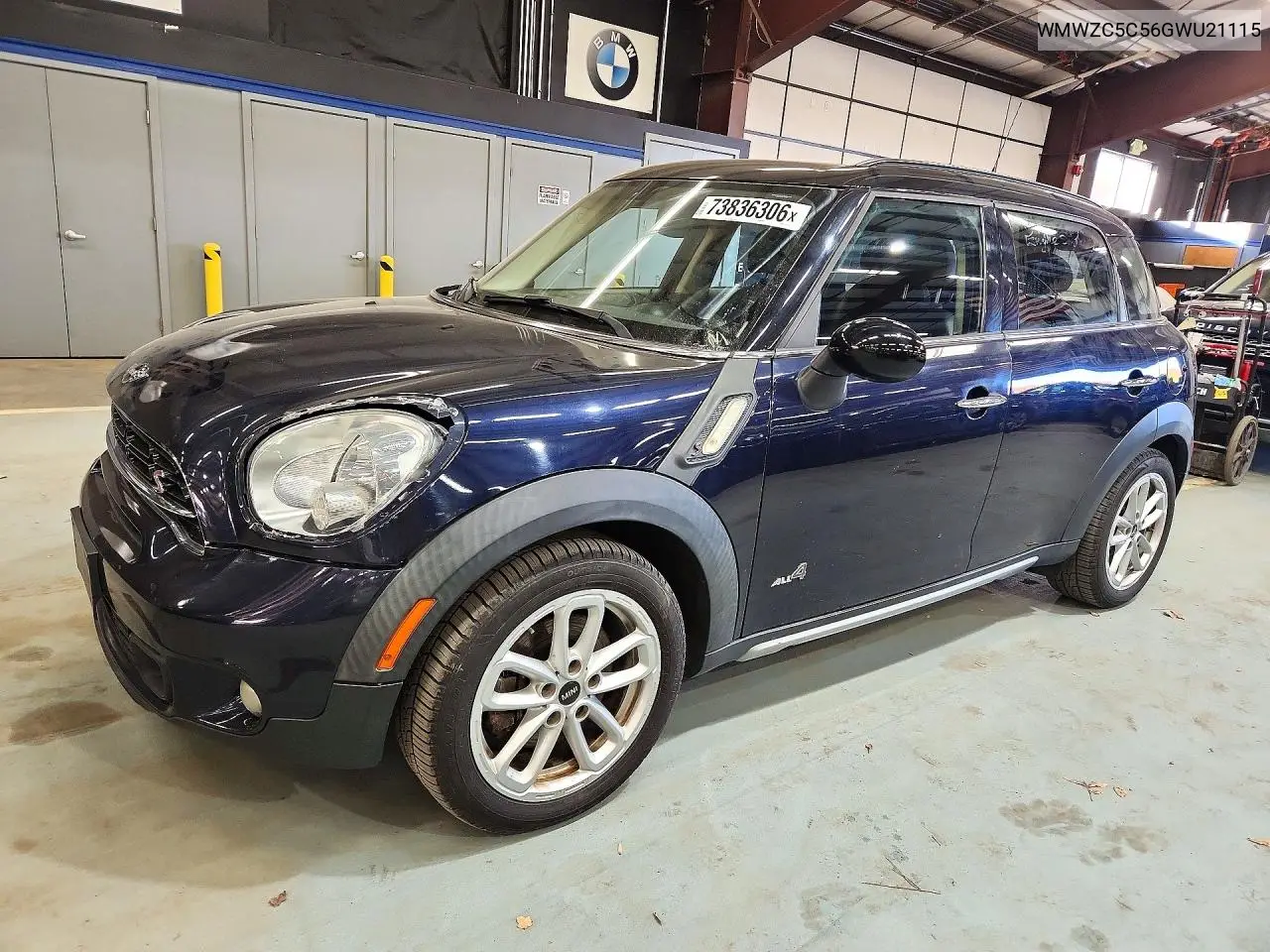MINI COOPER 2016, VIN WMWZC5C56GWU21115