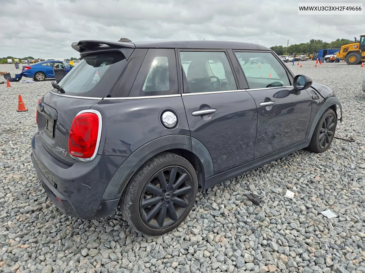 2017 MINI COOPER VIN WMWXU3C3XH2F49666 — фото 3