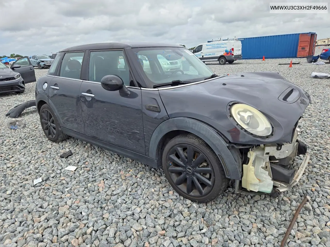 2017 MINI COOPER VIN WMWXU3C3XH2F49666 — фото 4