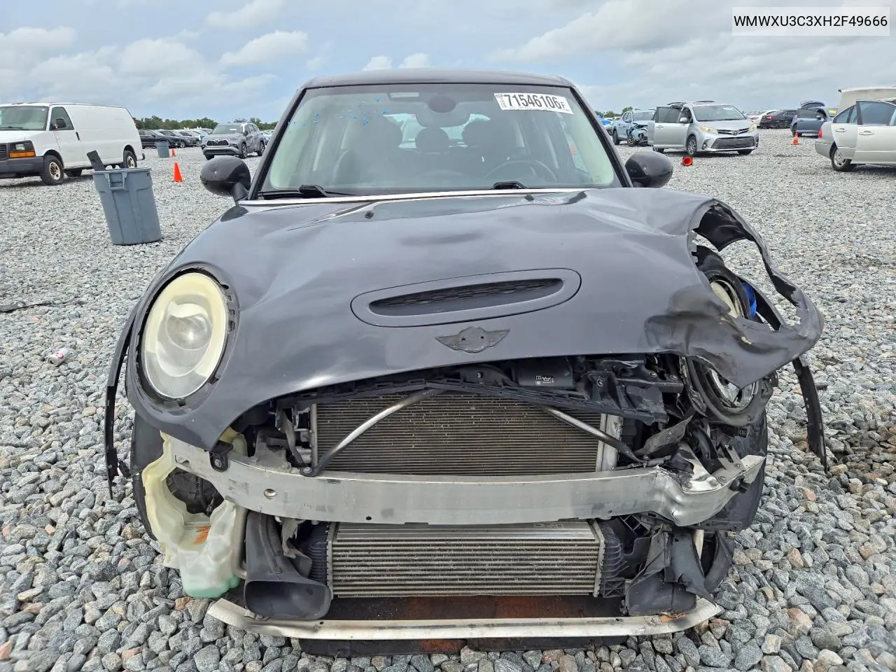 2017 MINI COOPER VIN WMWXU3C3XH2F49666 — фото 5