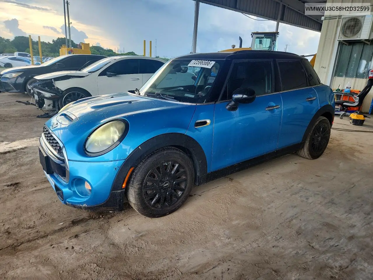 MINI COOPER 2017, VIN WMWXU3C58H2D32599