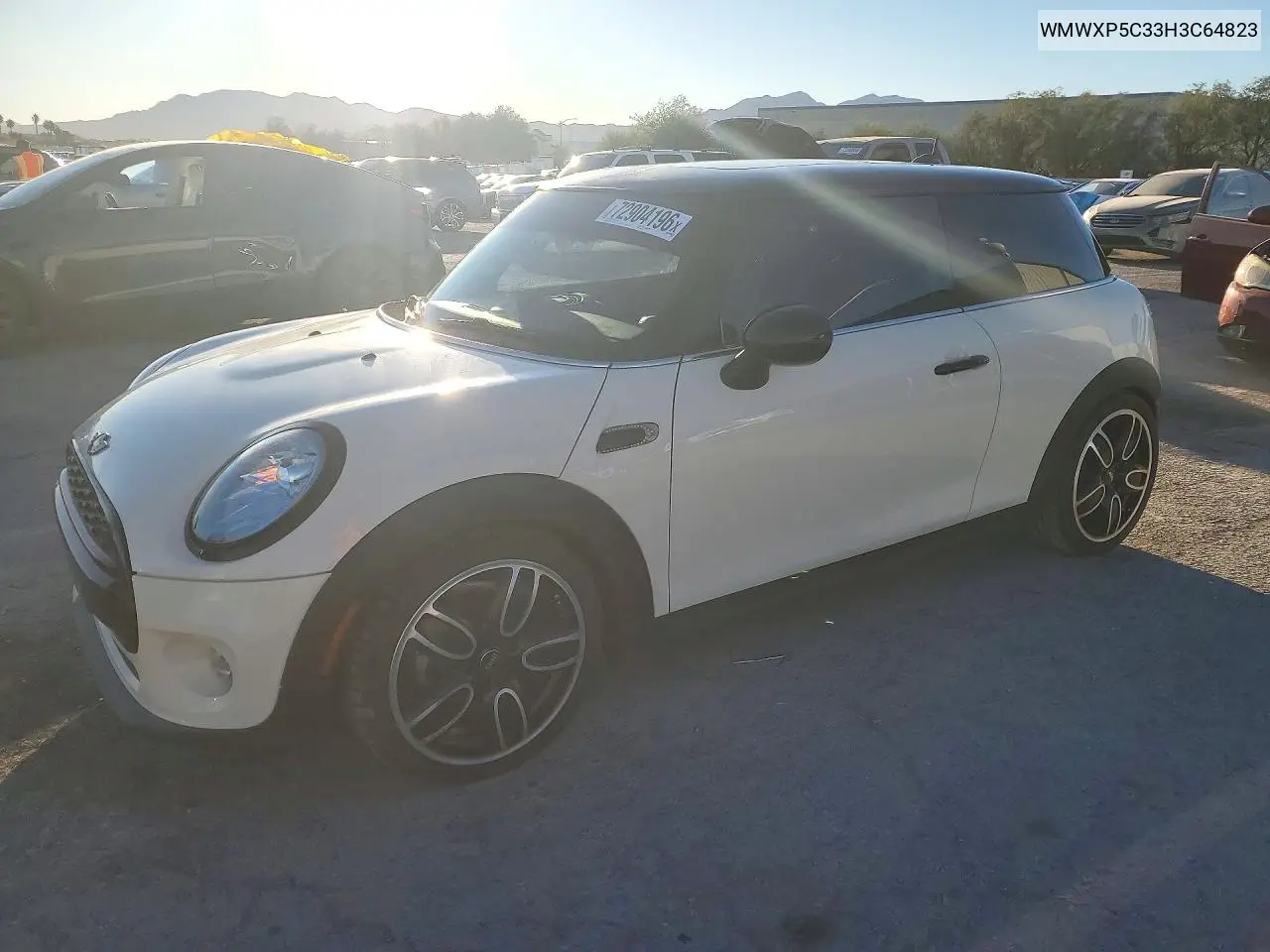 MINI COOPER 2017, VIN WMWXP5C33H3C64823