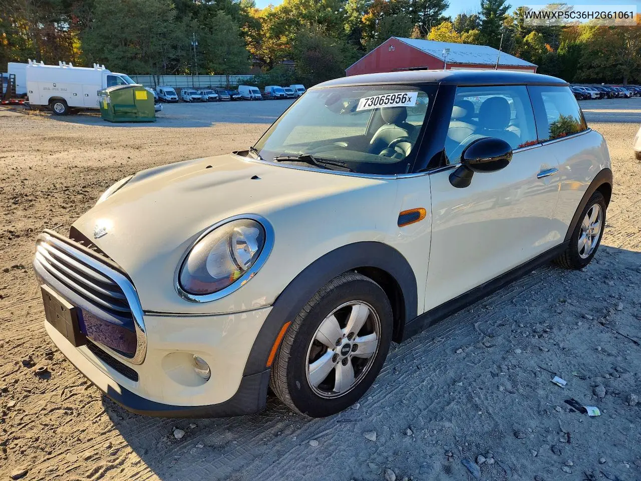 MINI COOPER 2017, VIN WMWXP5C36H2G61061