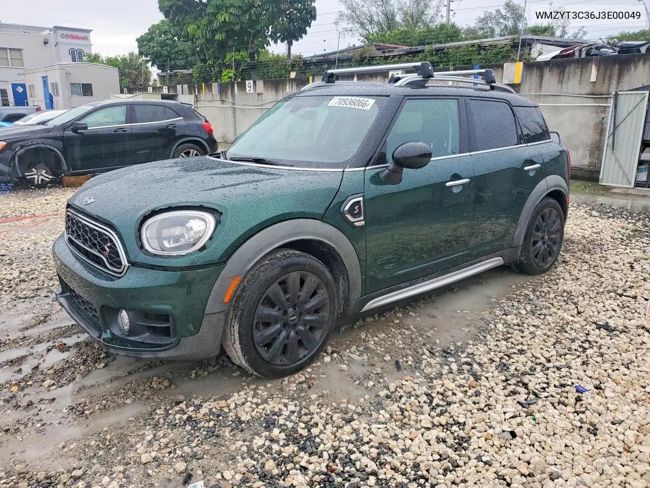 MINI COOPER 2018, VIN WMZYT3C36J3E00049