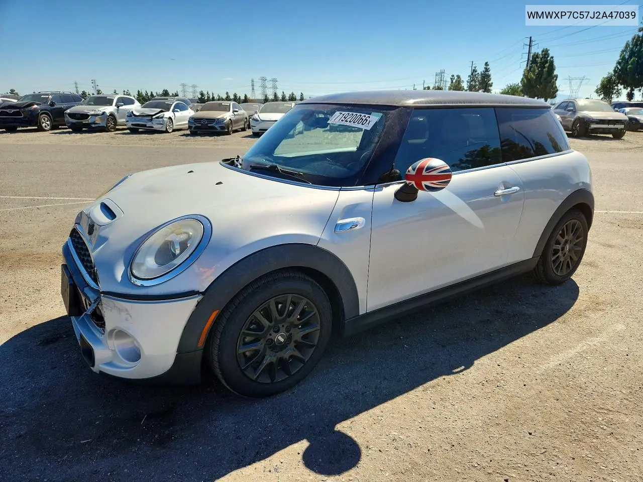 MINI COOPER 2018, VIN WMWXP7C57J2A47039