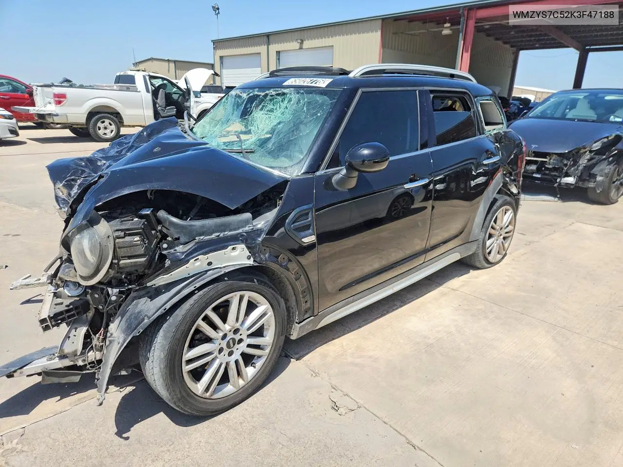 MINI COOPER 2019, VIN WMZYS7C52K3F47188
