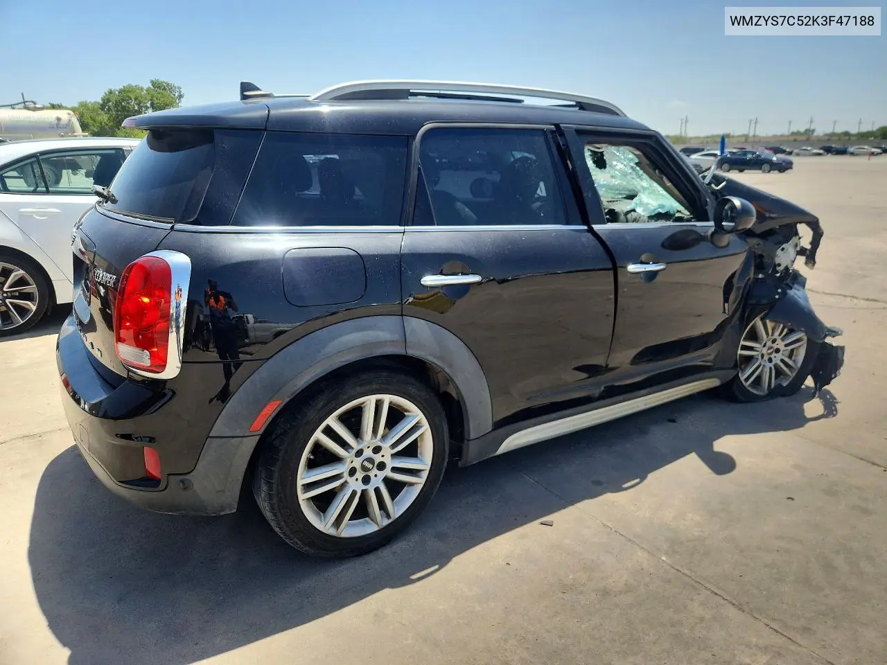 2019 MINI COOPER VIN WMZYS7C52K3F47188 — фото 3