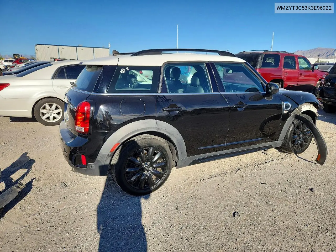 2019 MINI COOPER VIN WMZYT3C53K3E96922 — фото 3