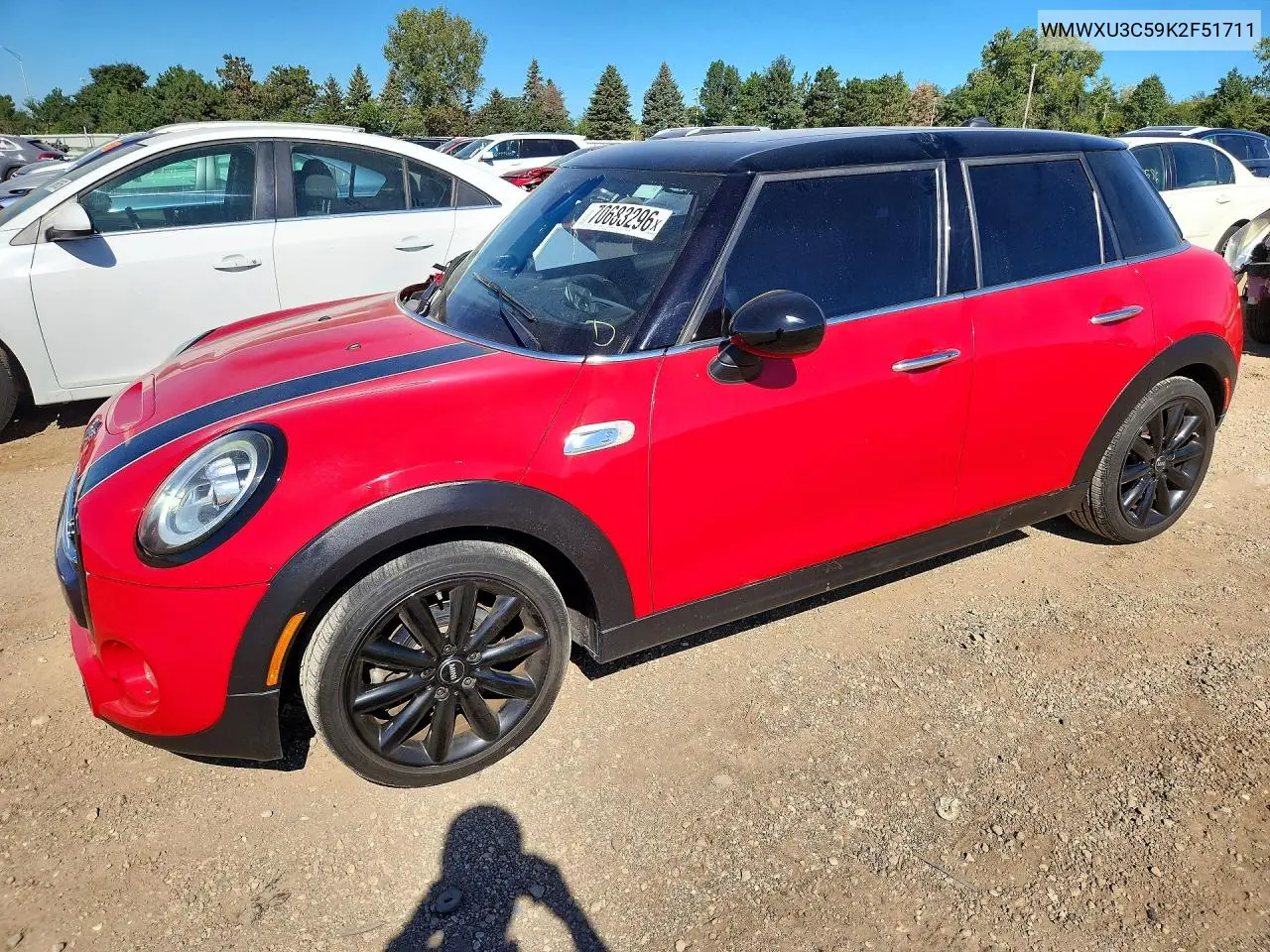 MINI COOPER 2019, VIN WMWXU3C59K2F51711
