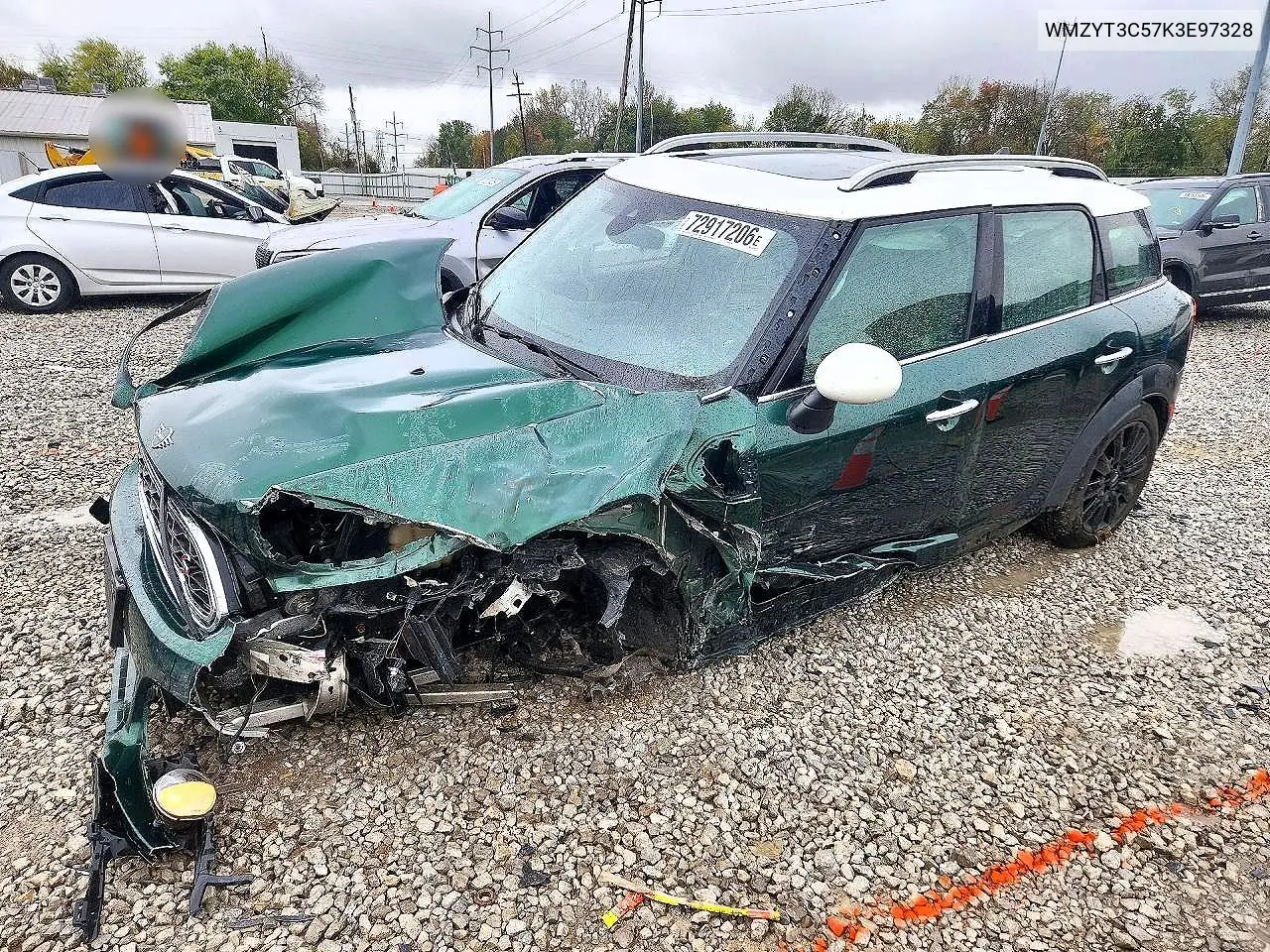 MINI COOPER 2019, VIN WMZYT3C57K3E97328