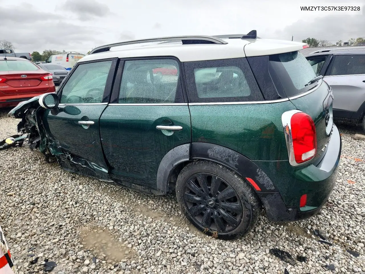 2019 MINI COOPER VIN WMZYT3C57K3E97328 — фото 2