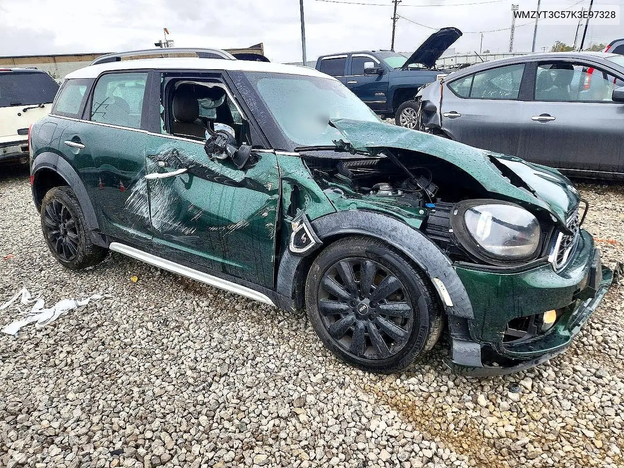 2019 MINI COOPER VIN WMZYT3C57K3E97328 — фото 4