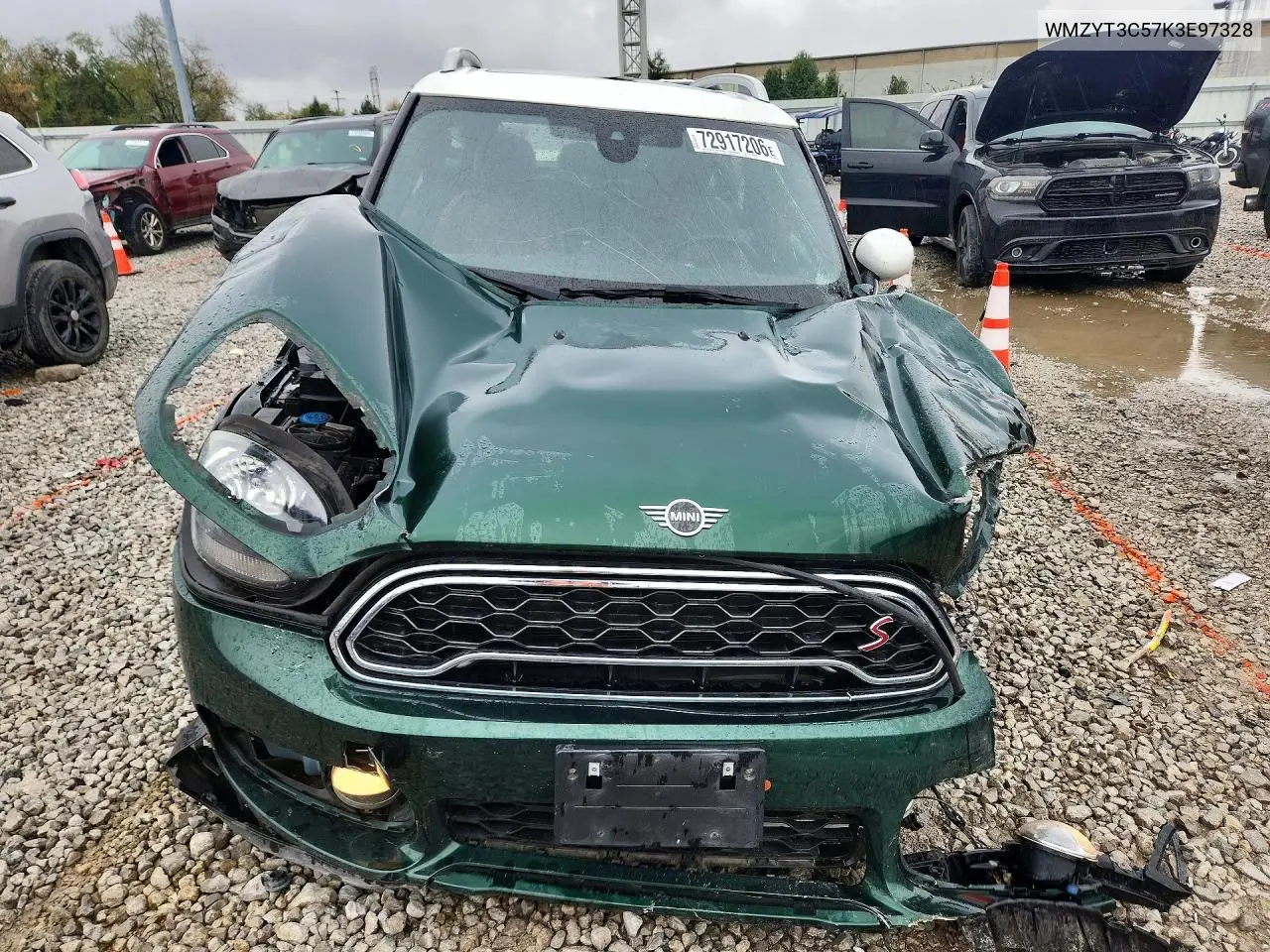 2019 MINI COOPER VIN WMZYT3C57K3E97328 — фото 5